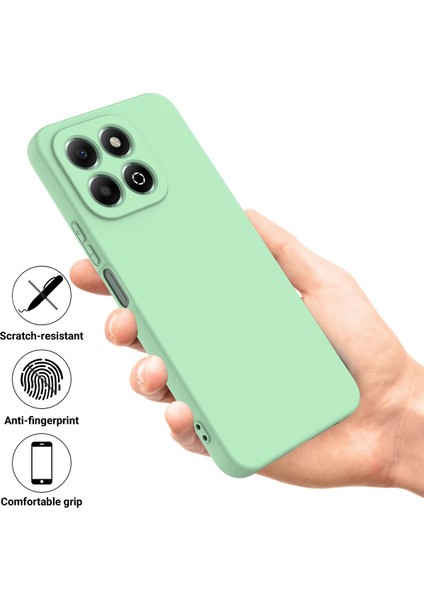 Honor X6B 4g Kılıf Düşmeye Karşı Dayanıklı Sıvı Silikon Telefon Kılıfı Askılı-Yeşil (Yurt Dışından) fiyatları