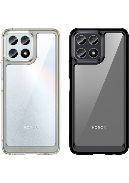 Honor X30I/X8 4G/PLAY6T Pro Bağımsız Düğmeli Telefon Kabuğu Darbeye Dayanıklı Tpu+Akrilik Hibrit Kılıf-Şeffaf (Yurt Dışından) fiyatları