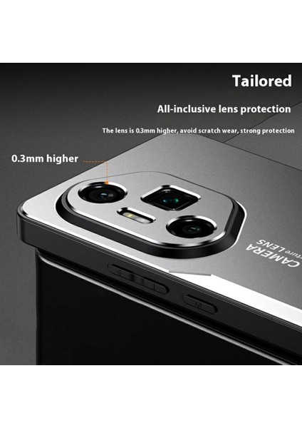 Honor 300 Ultra Telefon Kılıfı Alüminyum Alaşımlı Tpu Pc Arka Kapak-Gümüş (Yurt Dışından) indirimleri