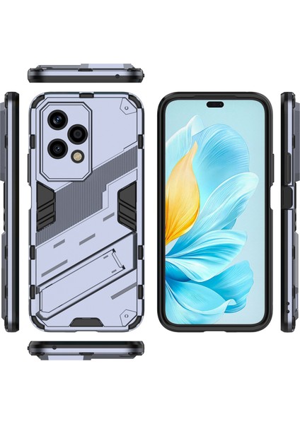Honor 200 Lite Kılıf Darbeye Dayanıklı Pc + Tpu Çizilmez Telefon Kılıfı Kickstand Ile-Gri (Yurt Dışından) indirimleri