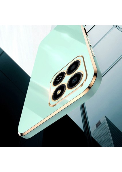 Xınlı Galvanik Çerçeve Telefon Kılıfı Honor X8A 4g,düşmeye Karşı Yumuşak Tpu Telefon Kılıfı-Camgöbeği (Yurt Dışından) indirimleri