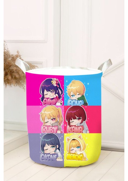 Renkli Kurukova Bebek ve Çocuk Odası Oyuncak Sepeti