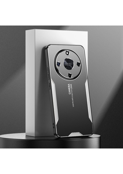 Honor X9B 5g/magic6 Lite 5g Cep Telefonu Kılıfı Mat Alüminyum Alaşım + Tpu + Pc Parmak Izi Önleyici Arka Kabuk-Gümüş (Yurt Dışından) indirimleri