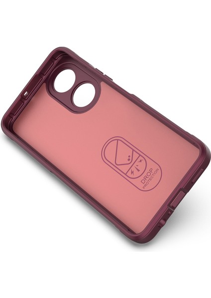 Honor X7 4g/honor Play 30 Plus 5g Sağlam Tasarım Telefon Kılıfı Darbeye Dayanıklı Hassas Kesik Tpu Arka Kapak-Şarap Kırmızısı (Yurt Dışından) fiyatları