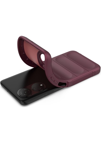 Honor X7 4g/honor Play 30 Plus 5g Sağlam Tasarım Telefon Kılıfı Darbeye Dayanıklı Hassas Kesik Tpu Arka Kapak-Şarap Kırmızısı (Yurt Dışından) modelleri