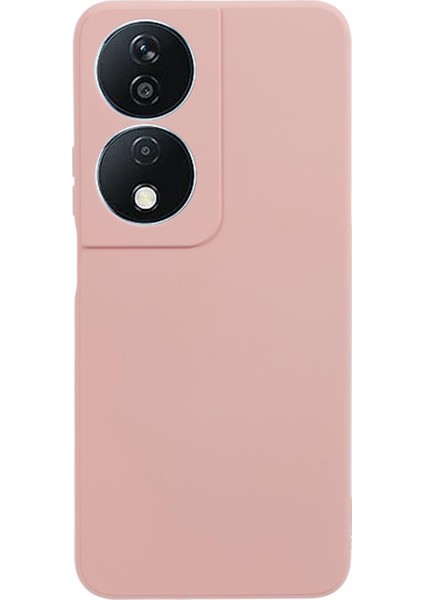 Honor X7B 4g/90 Smart/play 50 Plus 5g Kılıf Yumuşak Fiber Astar Tpu Şok Emici Telefon Kılıfı-Pembe (Yurt Dışından)