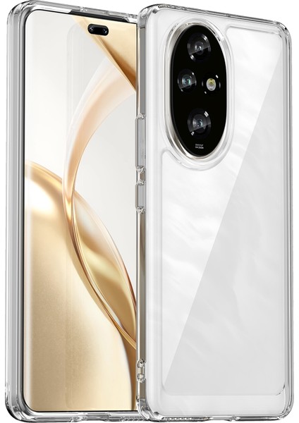 Honor 200 Pro 5g Kılıf Tpu+Akrilik Koruyucu Telefon Kılıfı-Şeffaf (Yurt Dışından)