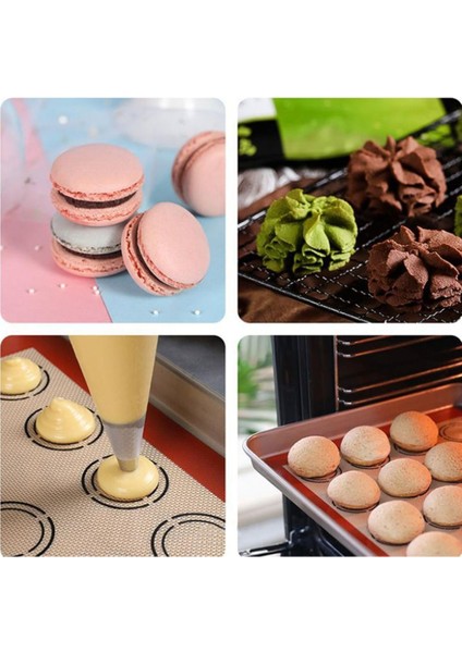 Kahverengi Silikon Pişirme ve Hamur Açma Matı 30X40 modelleri