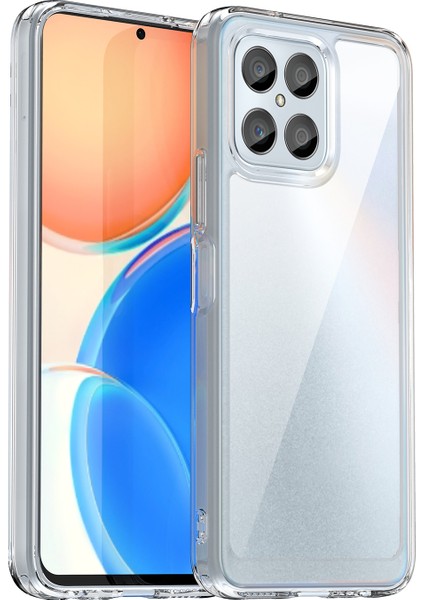 Honor 70 Lite 5g/play 30 5g/x8 5g/x6 4G/PLAY6C 4G/X8A 4G/X6S 4g Için Telefon Kılıfı, Tpu+Akrilik Şeffaf Arka Kapak-Şeffaf (Yurt Dışından)