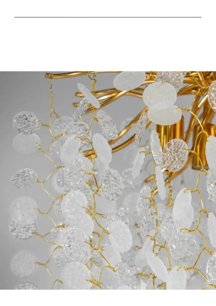 Istanbul Avize Leaf Gold Yemek Masası Lüx Modern Avize indirimleri