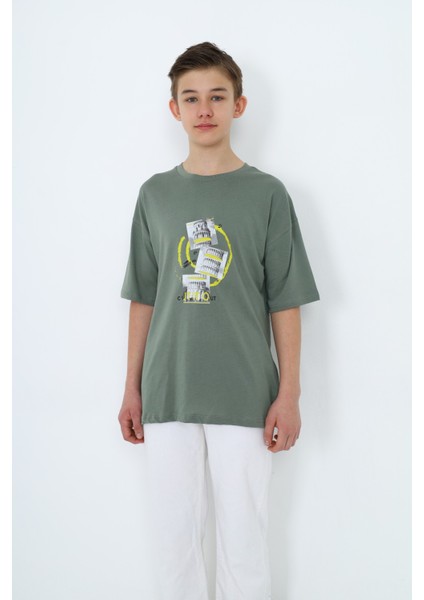 Erkek Çocuk Baskılı Tişört