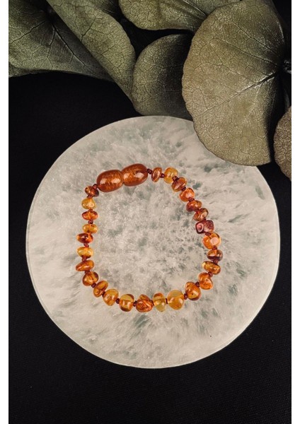 Sertifikalı Kehribar Bebek Bileklik