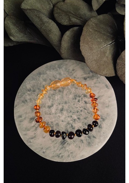 Sertifikalı Kehribar Bebek Bileklik