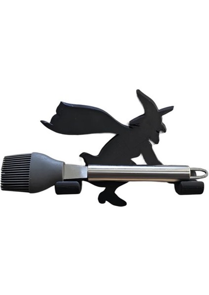 Siyah Cadı Temalı Dekoratif Kaşık Tutacağı, Halloween Şıklığı Için Mükemmel Seçim fiyatları