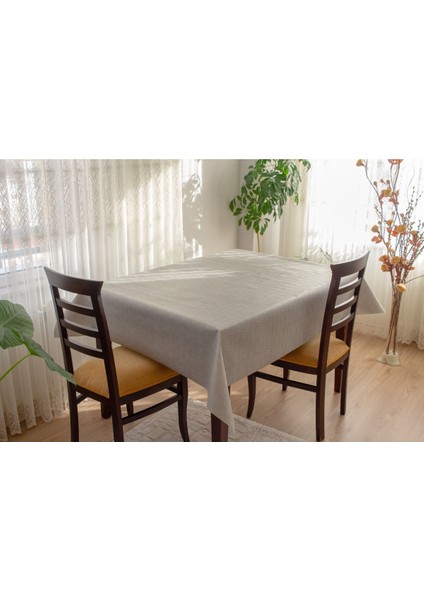 Astarlı, Silinebilir, Hijyenik Pvc Masa Örtüsü, Gri, Dayanıklı ve Şık Tasarım fiyatları