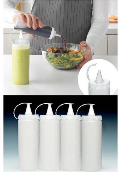 Beyaz 400 ml Sprenda Masterchef Sosluk, Şık ve Kullanışlı Mutfak Aksesuarı fiyatları