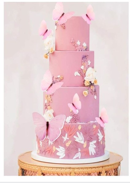 Yenilebilir Kelebek Şekerli Baskı, Hazır Kesim, Model Seçeneği