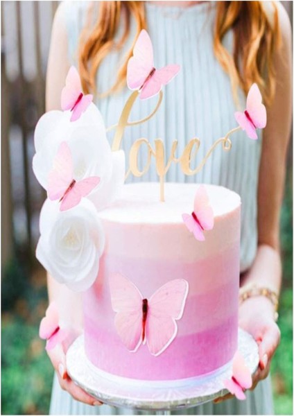 Yenilebilir Kelebek Şekerli Baskı, Hazır Kesim, Model Seçeneği fiyatları