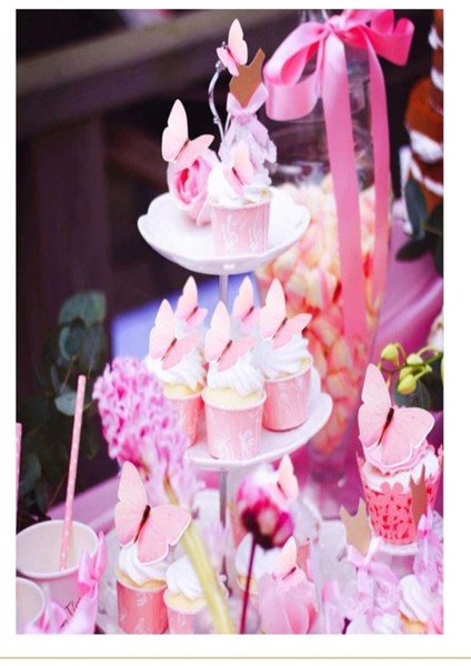 Yenilebilir Kelebek Şekerli Baskı, Hazır Kesim, Model Seçeneği indirimleri