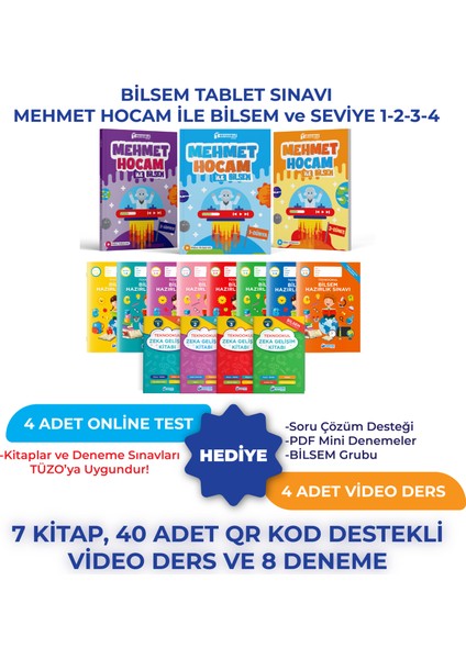 Bilsem Tablet Sınavı Mehmet Hocam Ile Bilsem ve Seviye 1-2-3-4