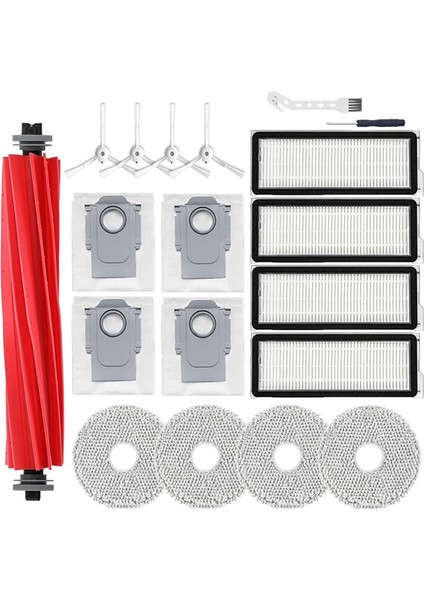 Q Maxv/q PRO/QS/P10 Pro Elektrikli Süpürge Ana Yan Fırça Hepa Filtre Paspas Bezi Toz Torbaları (Yurt Dışından) fiyatları