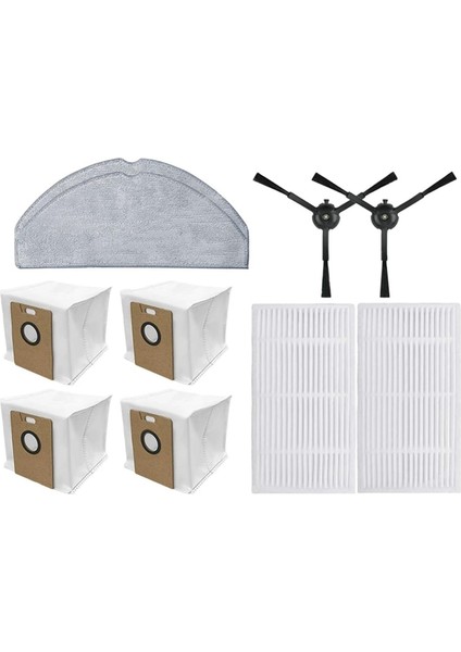 RV30 Max / RV30 / RV20 Max / RV20 Robot Süpürge Için Filtre Toz Torbası Yan Fırça Paspas Bezi (Yurt Dışından) indirimleri