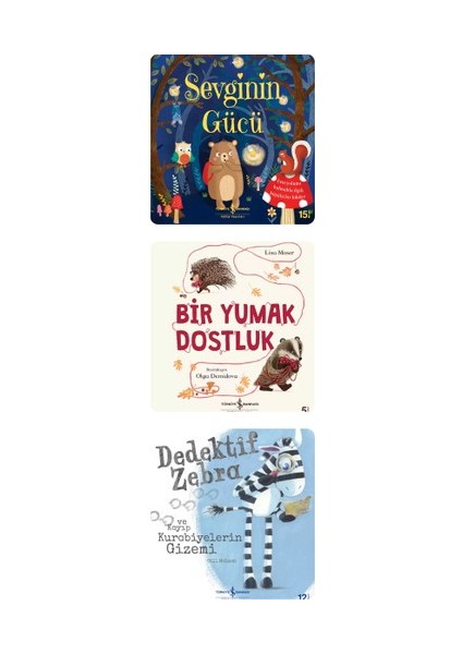 Arabalı Sticker ve Okul Öncesi Resimli Kitaplar Masal - Sevginin Gücü - Bir Yumak Dostluk