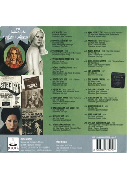 Ayla Algan En Iyileriyle - CD fiyatları