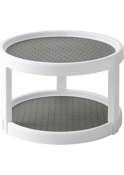 2 Katlı Kaymaz Döner Baharatlık Rafı, 360° Dönebilen Baharat Düzenleyici, Kiler Dolabı ve Mutfak Için (Yurt Dışından) modelleri