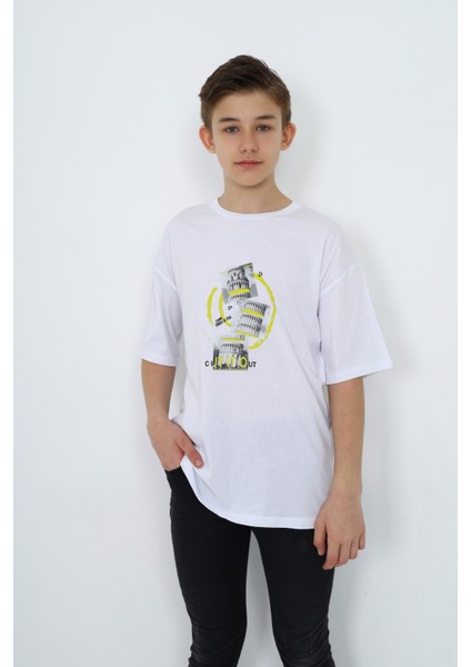 Erkek Çocuk Baskılı Tişört