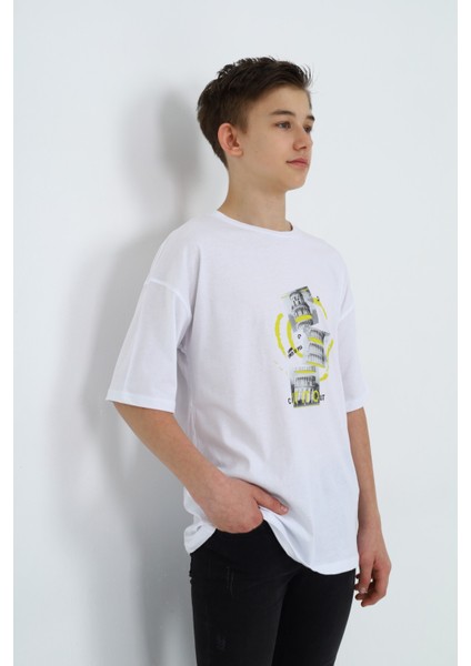 Erkek Çocuk Baskılı Tişört indirimleri