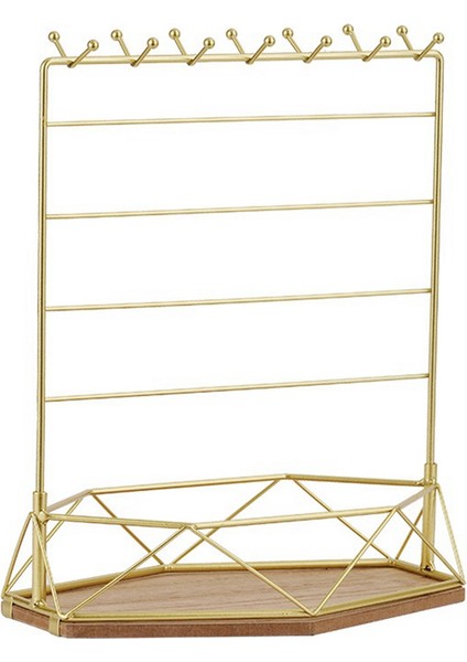 Küpe Takı Rafı 7 Katlı Kozmetik Yüzük Düzenleyici Bilezik Kolye Takı Sergileme Aksesuarları (Yurt Dışından)