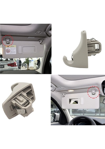 3 Serisi G20 X3 G01 X4 G02 Için Araç Iç Tavan Güneşliği Güneşlik Destek Klipsi Tutucu Braketi 51167445683 (Yurt Dışından) modelleri