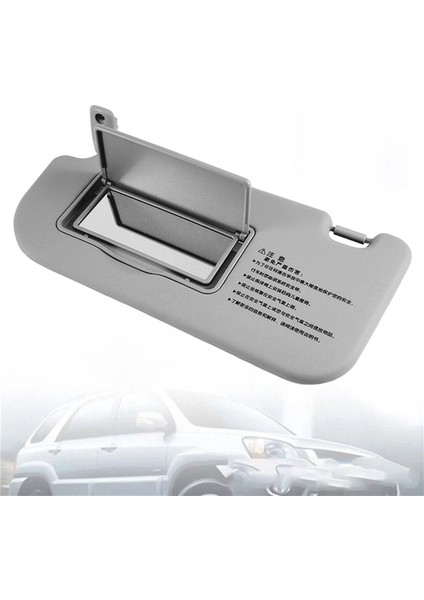 2004-2010 Gri Güneşlik Makyajı Için 1 Çift Araba Güneşliği Gölgelikleri ve Makyaj Aynası 85202-03000 8520103000 (Yurt Dışından) fırsatları