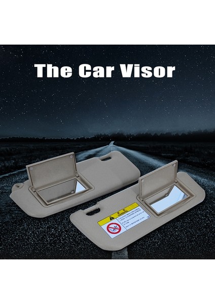 Levin 2014-2019 Modelleri Için Sağ Araç Güneşlik Makyaj Aynası Gri Ön Cam Güneşlik Oto Aksesuarları (Yurt Dışından) modelleri