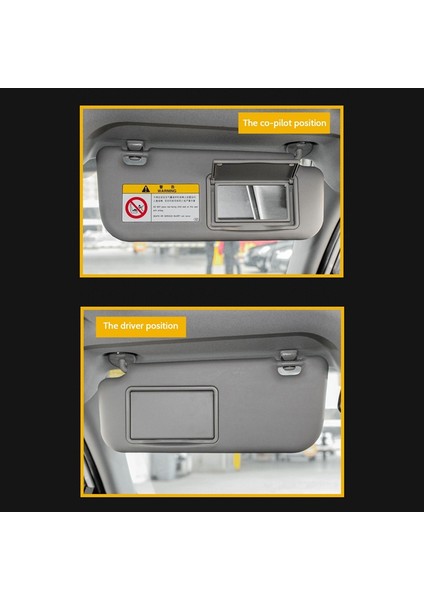 Levin 2014-2019 Modelleri Için Sağ Araç Güneşlik Makyaj Aynası Gri Ön Cam Güneşlik Oto Aksesuarları (Yurt Dışından) fırsatları