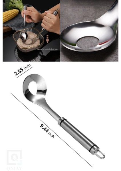 Lokma ve Köfte Şekillendirme Kaşığı, Pratik ve Kullanışlı Mutfak Aracı modelleri