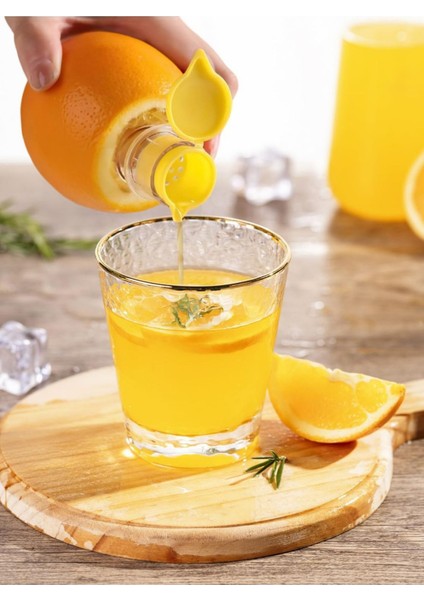 Iki Kişilik Bpa'sız Kapaklı Limon Sıkacağı, Meyve ve Içecekler Için Ideal modelleri