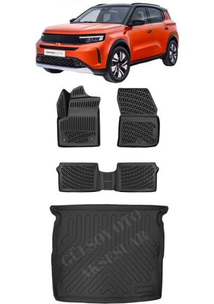 Opel Frontera Elektrikli Havuzlu Paspas ve Bagaj Havuzu