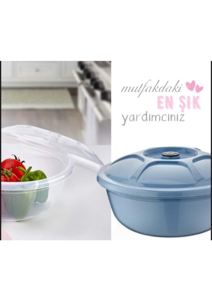 Mor Renkli 5 Lt Kapaklı Hamur Leğeni, Şık ve Kullanışlı Mutfak Ürünü modelleri