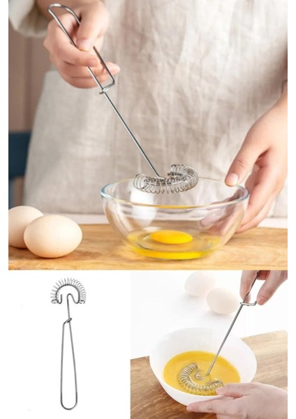 Yaylı Metal Yumurta Çırpıcı, Mikser, Krem ve Sos Karıştırıcı, Yeni Model fiyatları