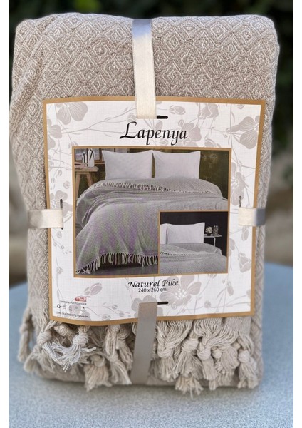 Kahverengi 240X260 Battal Boy Tek Pike, Şık ve Rahat Uyku Seti