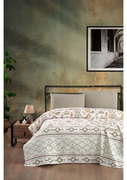 Yumuşak %100 Pamuk Çift Kişilik Yazlık Pike 200X230 Cm, Çok Amaçlı Rahat Yatak Örtüsü fiyatları