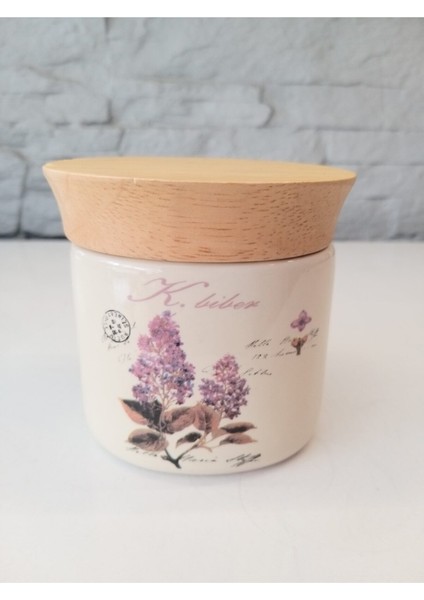 Ahşap Kapaklı 9 cm Baharatlık, Şık ve Kullanışlı Mutfak Aksesuarı