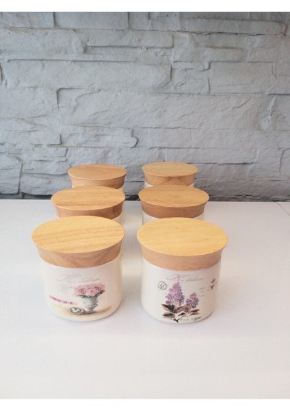 Ahşap Kapaklı 9 cm Baharatlık, Şık ve Kullanışlı Mutfak Aksesuarı modelleri