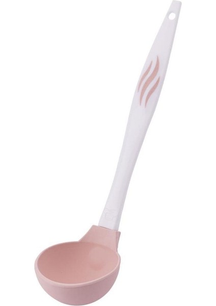 Silikon Kepçe, Soft Pembe, Dayanıklı ve Hafif, Mutfak Gereçleri