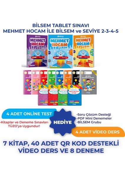 Bilsem Tablet Sınavı Mehmet Hocam Ile Bilsem ve Seviye 2-3-4-5