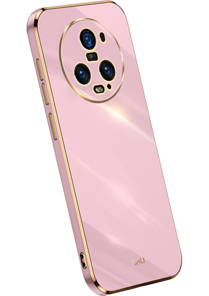 Xınlı For Honor Magic5 Pro Telefon Tpu Kılıf Kamera Lens Koruma Elektrokaplama Düşmeye Lı Kapak-Mor (Yurt Dışından)