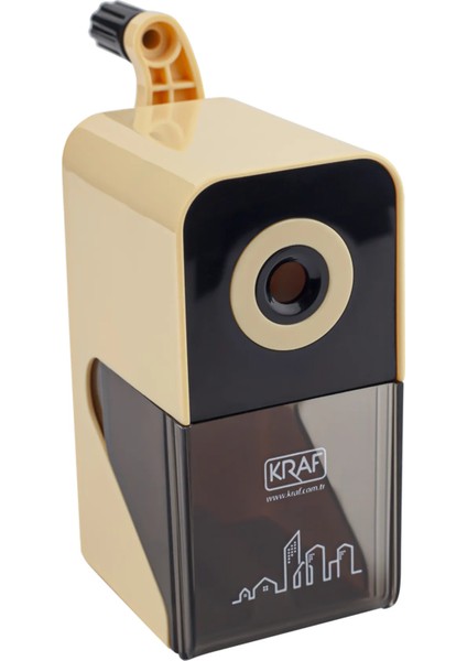 Masa Üstü Kollu Sarı Kalemtıraş (700G)