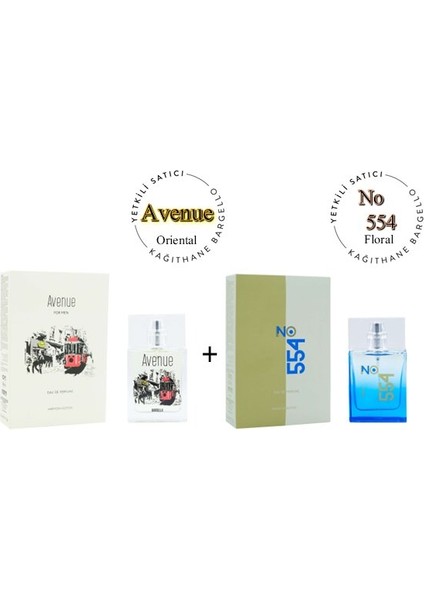 Avenue + No: 554 Erkek / Unisex Parfüm 50 ml Edp Oriental / Floral - MNMS50AVE554